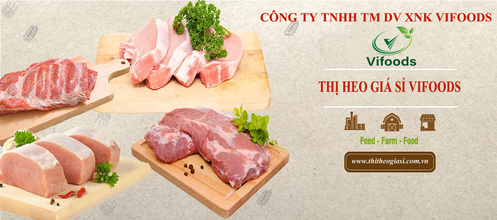 Thịt heo giá sỉ tphm