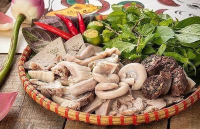 1 bộ lòng heo giá bao nhiêu