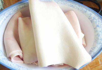 Da heo tươi thịt heo nóng